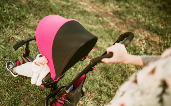 Изображение товара Трехколесный велосипед с ручкой Smart Trike STR3 / 5021733 (зеленый)