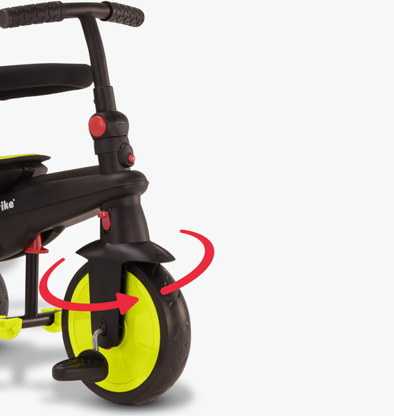Изображение товара Трехколесный велосипед с ручкой Smart Trike STR3 / 5021733 (зеленый)