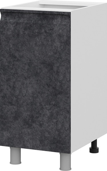 Изображение товара Шкаф-стол кухонный SV-мебель Вельвет С400 (бетон графит)