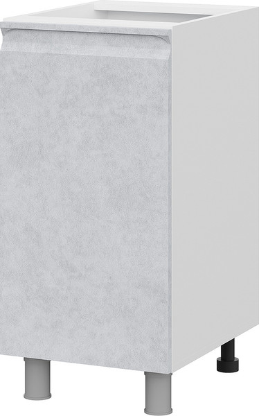Изображение товара Шкаф-стол кухонный SV-мебель Вельвет С400 (бетон снежный)