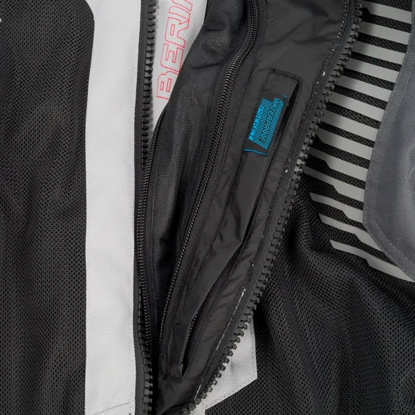 Изображение товара Мотокуртка BERING Bakundu BTV831-XL (XL, серый/черный/красный)