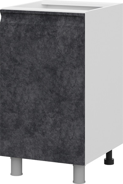 Изображение товара Шкаф-стол кухонный SV-мебель Вельвет С450 (бетон графит)