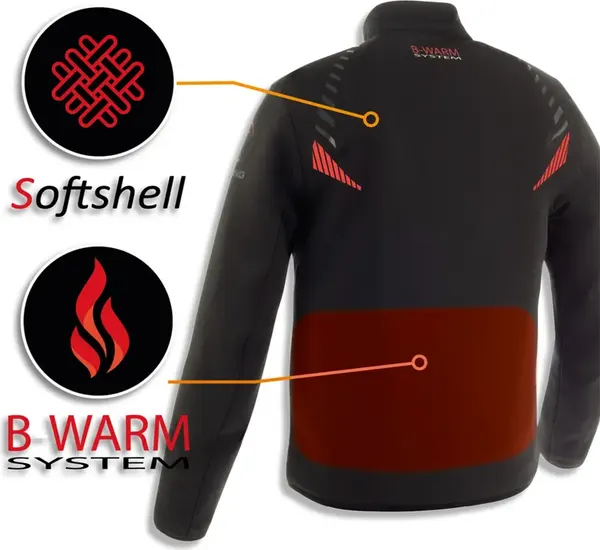 Изображение товара Мотокуртка BERING Warmor BAF110-XXL (XXL, черный)