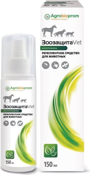 Изображение товара Спрей от блох Pchelodar ЗоозащитаVet (150мл)