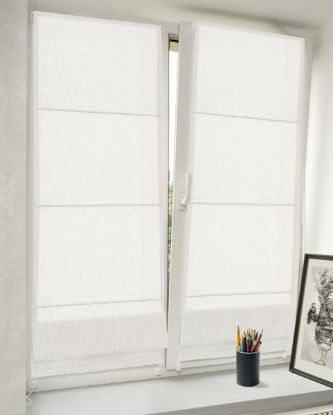 Изображение товара Римская штора Delfa Мини Burbes СШД-01М 551/078 (68x160, белый)