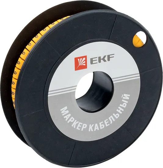 Изображение товара Маркер кабельный EKF PROxima plc-KM-2.5-9 (1000шт)