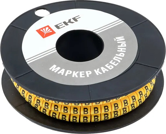 Изображение товара Маркер кабельный EKF PROxima plc-KM-2.5-B (1000шт)