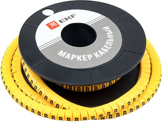 Изображение товара Маркер кабельный EKF PROxima plc-KM-2.5-B (1000шт)