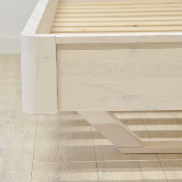 Изображение товара Двуспальная кровать Dipriz Калантея 160х200 / Д.83176.1 (сосна/белый воск 1620)