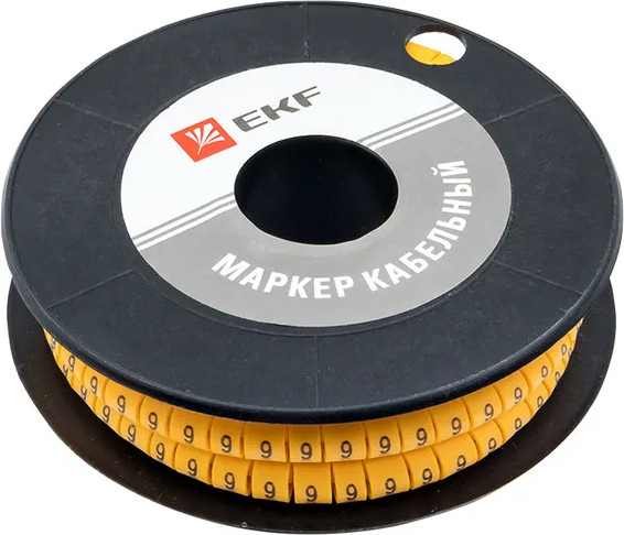 Изображение товара Маркер кабельный EKF PROxima plc-KM-4-9 (500шт)