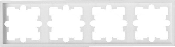 Изображение товара Рамка для выключателей и розеток Bylectrica ЮЛИГ.735212.594 (белый)