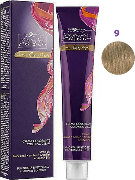 Изображение товара Крем-краска для волос Hair Company Inimitable Color Coloring тон 9 (100мл)