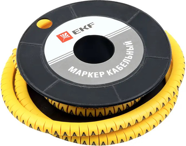 Изображение товара Маркер кабельный EKF PROxima plc-KM-6-2 (350шт)