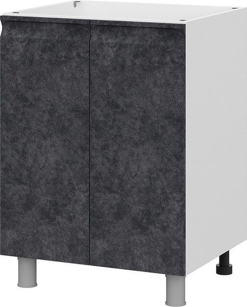 Изображение товара Шкаф под мойку SV-мебель Вельвет М600 (бетон графит)