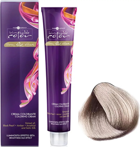 Изображение товара Крем-краска для волос Hair Company Inimitable Color Glossy silk effect тон 10.1 (100мл)