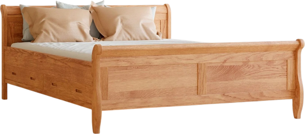 Изображение товара Двуспальная кровать Dipriz Мелания 180x200 / Д.83312.1 (дуб/дуб масло)