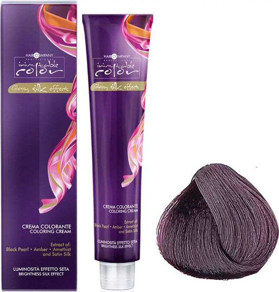 Изображение товара Крем-краска для волос Hair Company Inimitable Color Glossy silk effect тон 4.22 (100мл)