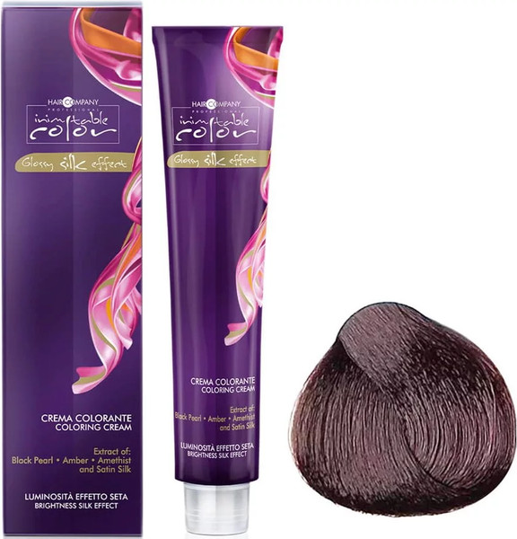 Изображение товара Крем-краска для волос Hair Company Inimitable Color Glossy silk effect тон 4.31 (100мл)