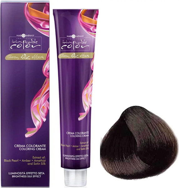Изображение товара Крем-краска для волос Hair Company Inimitable Color Glossy silk effect тон 5 (100мл)