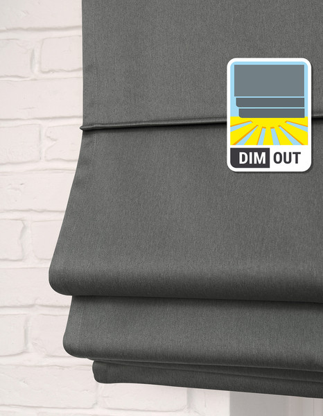 Изображение товара Римская штора Delfa Мини Cunda СШД-01М 553/278 (43x160, серый)