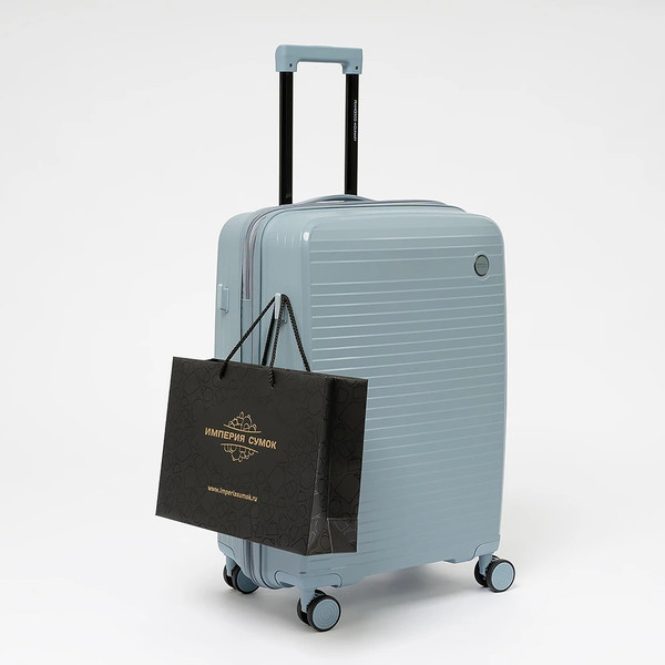 Изображение товара Чемодан на колесах Francesco Molinary 344-PP31/3-28BLU (голубой)