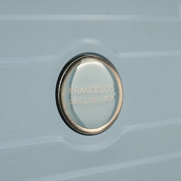 Изображение товара Чемодан на колесах Francesco Molinary 344-PP31/3-28BLU (голубой)