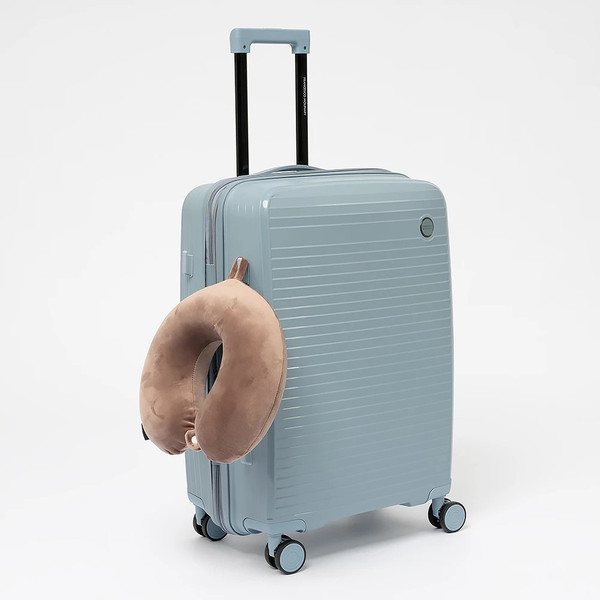 Изображение товара Чемодан на колесах Francesco Molinary 344-PP31/3-28BLU (голубой)