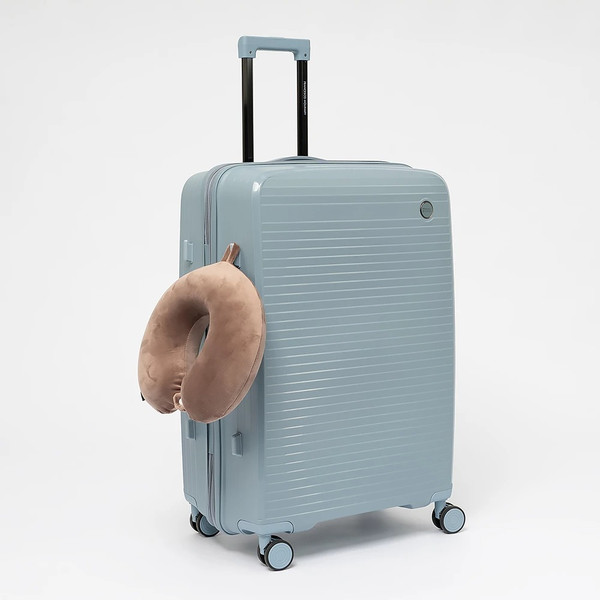 Изображение товара Чемодан на колесах Francesco Molinary 344-PP31/3-24BLU (голубой)