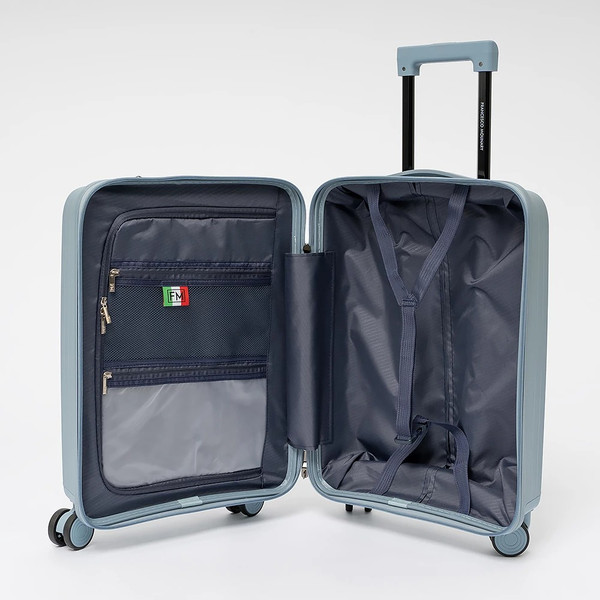 Изображение товара Чемодан на колесах Francesco Molinary 344-PP31/3-20BLU (голубой)