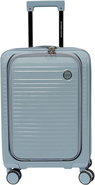Изображение товара Чемодан на колесах Francesco Molinary 344-PP31/3-20BLU (голубой)