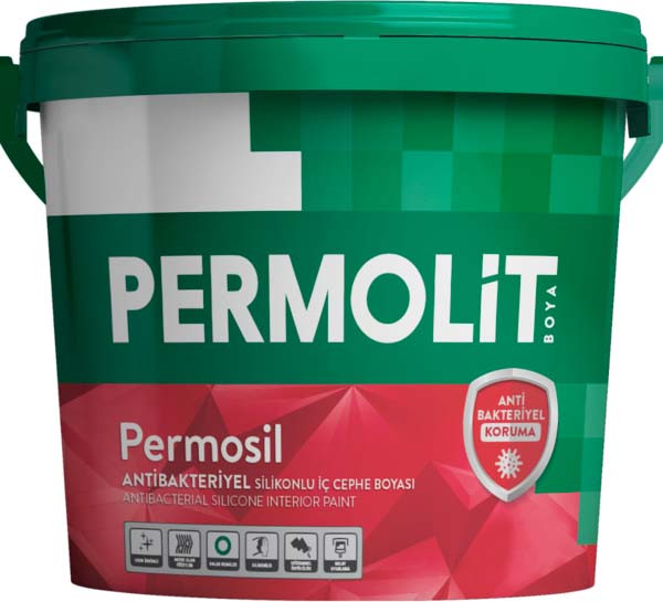 Изображение товара Краска PERMOLIT Permosil Антибактериальная силиконовая интерьерная База 1 (900мл, матовый)