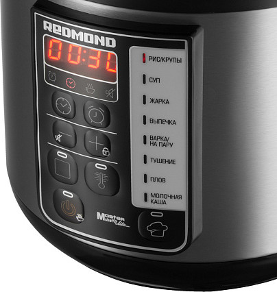 Изображение товара Мультиварка Redmond MC123 (черный)