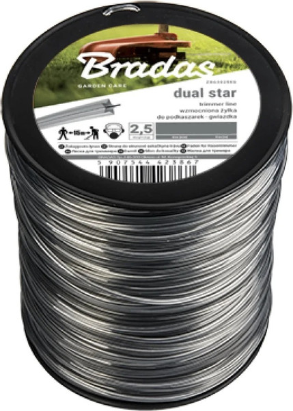 Изображение товара Леска для триммера Bradas Ripper Dual / ZRK2725KG (квадрат)