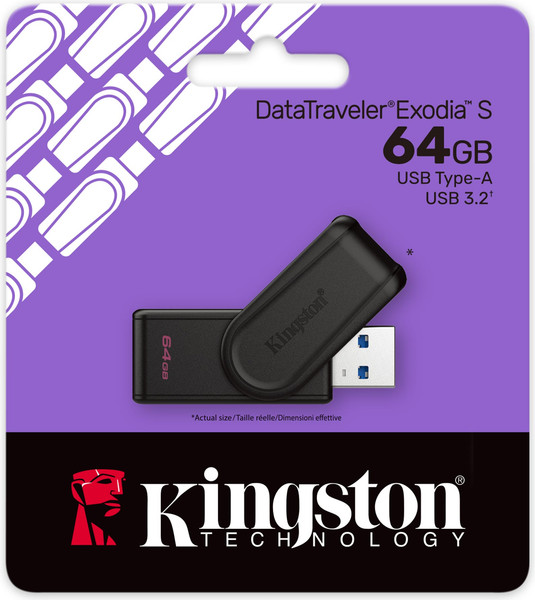 Изображение товара USB flash накопитель Kingston Exodia S 64GB (DTXS/64GB)