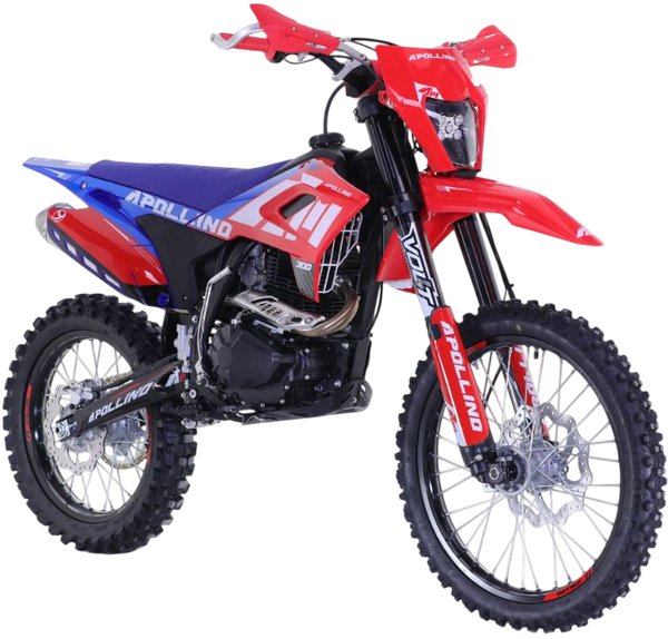 Изображение товара Мотоцикл Apollino Enduro AM 300 21/18 (красный/синий)