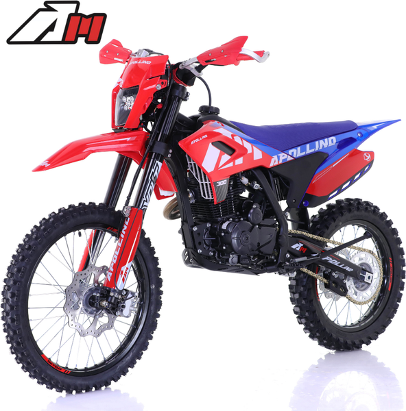 Изображение товара Мотоцикл Apollino Enduro AM 300 21/18 (красный/синий)