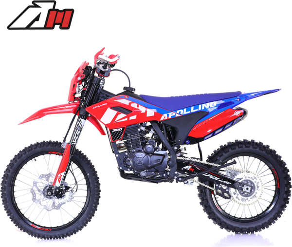 Изображение товара Мотоцикл Apollino Enduro AM 300 21/18 (красный/синий)