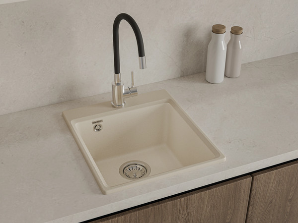 Изображение товара Мойка кухонная GranFest Level LV-420 (песочный)