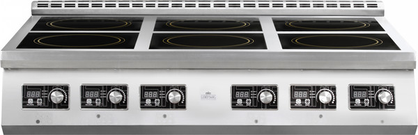 Изображение товара Профессиональная индукционная плита Luxstahl ПИ 6-912 / мко003
