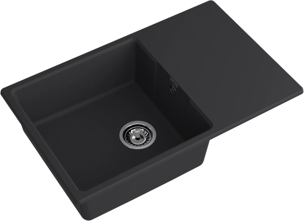 Изображение товара Мойка кухонная GranFest Urban 678L (черный)