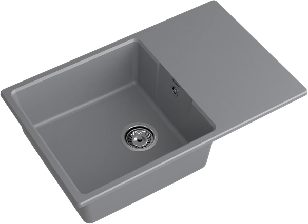 Изображение товара Мойка кухонная GranFest Urban 678L (темно-серый)