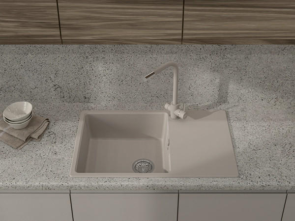Изображение товара Мойка кухонная GranFest Urban 678L (песочный)