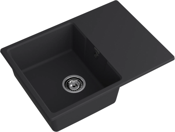 Изображение товара Мойка кухонная GranFest Urban 668L (черный)