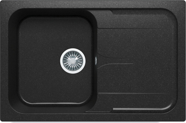 Изображение товара Мойка кухонная Polygran Alto 780 (черный)