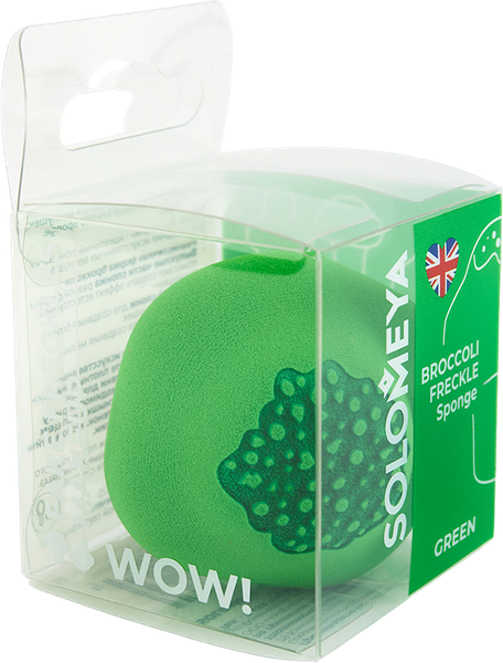 Изображение товара Спонж для макияжа Solomeya Broccoli Freckle Sponge 06-1001 (зеленый)