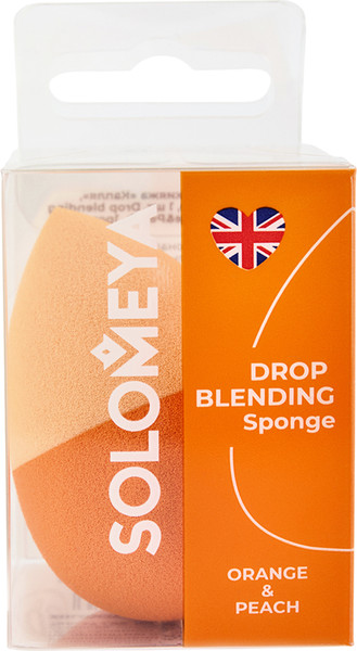 Изображение товара Спонж для макияжа Solomeya Капля Orange & Peach 06-997