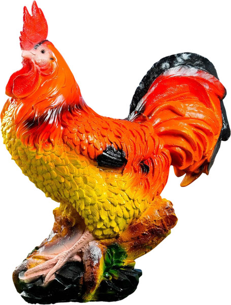 Изображение товара Фигурка для сада Хорошие сувениры Петух / 628403 (красный)