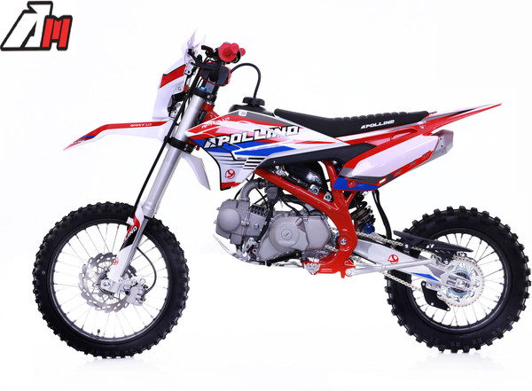 Изображение товара Мотоцикл Apollino AMX-F 125 17/14 (красный)
