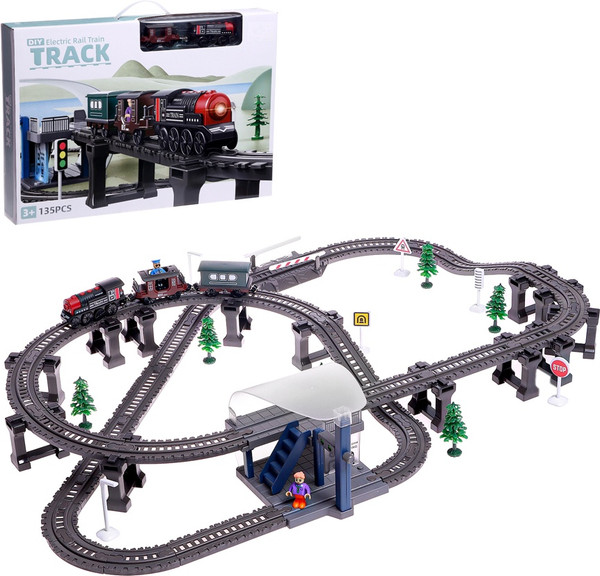 Изображение товара Железная дорога игрушечная Sima-Land Ретро AU5887 / 10636444