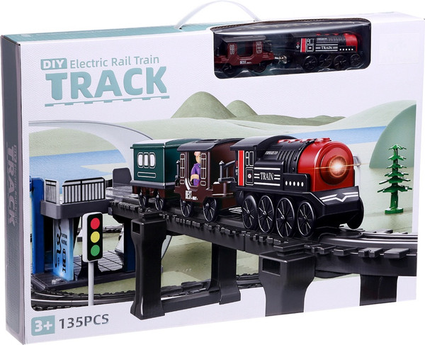 Изображение товара Железная дорога игрушечная Sima-Land Ретро AU5887 / 10636444